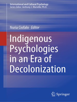 cover image of Indigenous Psychologies in an Era of Decolonization
